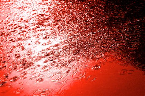 what is red rain weather